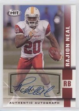 2014 SAGE Hit Auto Rajion Neal #A110 Auto 1o3