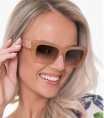 NEW Guess GU7890-57F Sunglasses 55mm Cleaning Cloth & Case