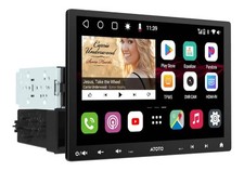 QLED 10'' Double-DIN  Single-DIN Adaptive Car Stereo Floating Display Android 8