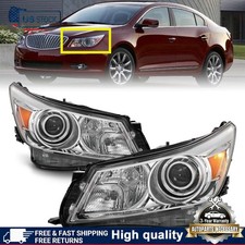 For 2010-2013 Buick Lacrosse Hidxenon Headlight Left Right Side Pair Headlamp