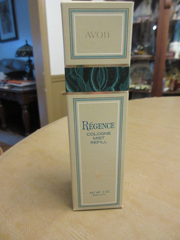 Vintage AVON REGENCE COLOGNE MIST REFILL With Carton! (NOS)