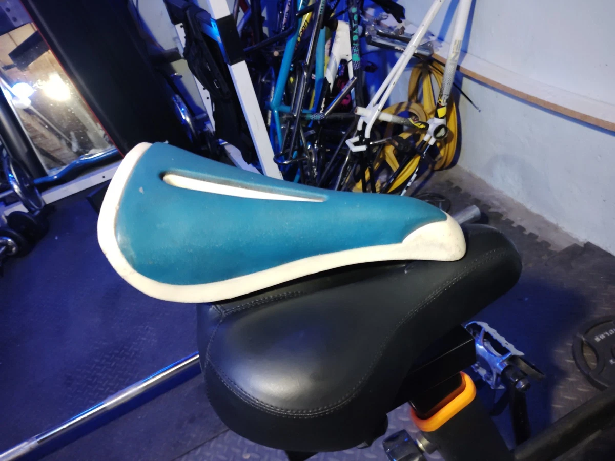 BMX Bike-Old School Blue Saddles, Seat Vintage Bike Parts for sale