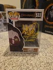 Funko Pop The Lord of the Rings  Lurtz 533 Signed By Lawrence Makoare JSA