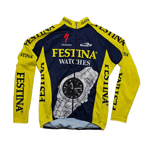 Maillot De Cyclisme Festina Sibille - Taille L - Occasion