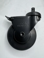 Traeger 3" Swivel Caster Wheel with Brake KIT0972 Traeger Grills OEM
