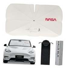 Reinforced Triple-Coated Windshield Sunshade Umbrella of Medium 54" x 35.4" 