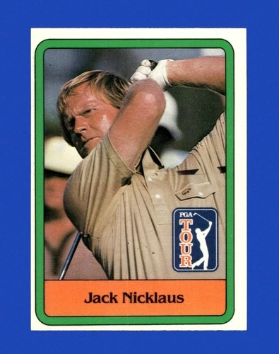 1981 Donruss Set-Break # 13 Jack Nicklaus EX-EXMINT *GMCARDS*