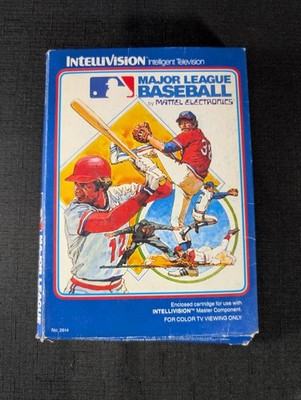 Major League Baseball (Intellivision, 1983)  Missing Overlays