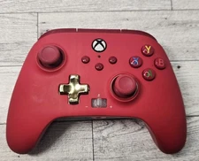 Power A Red for Microsoft Xbox One Wireless Controller NO CABLE Untested