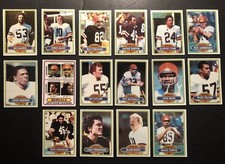 1980 Topps CINCINNATI BENGALS Set KEN ANDERSON Isaac CURTIS Archie GRIFFIN Bahr