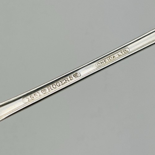 Oneida Enchantment Teaspoons 1881 Rogers London Town Silverplate 1952 Set of 4 - Picture 12 of 14