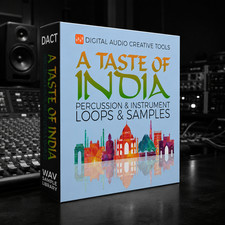 A Taste Of India Percussion  Instruments Sample Library