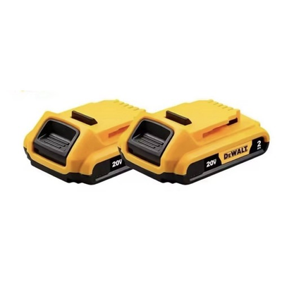 #ad 2 New Dewalt 20V 2.0Ah Lithium Ion Li Ion 20 Volt Batteries $49.99