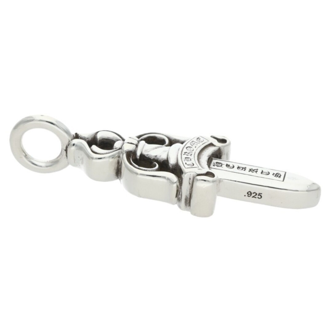 Chrome Hearts Double Dagger Pendant Silver Necklace Top Men's Used 09a27bc266f86 thumbnail 6