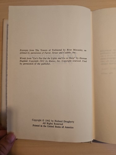 The Commissioner by Richard Dougherty 1962 Vintage Hardcover Book BCE HCDJ - Picture 6 of 7