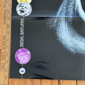 Vintage 1995 Sega Saturns Screams Poster/Promo Ad Nice!