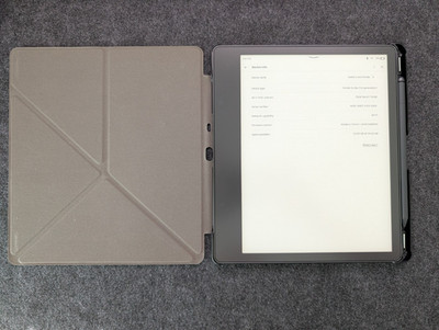 Amazon Kindle Scribe 1st Gen. 64GB, Wi-Fi, 10.2'' - Tungsten (with Premium Pen)