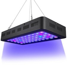 LED Aquarium Light 165W, Full Spectrum Fish Tank Light Dimmable 165.0 Watts