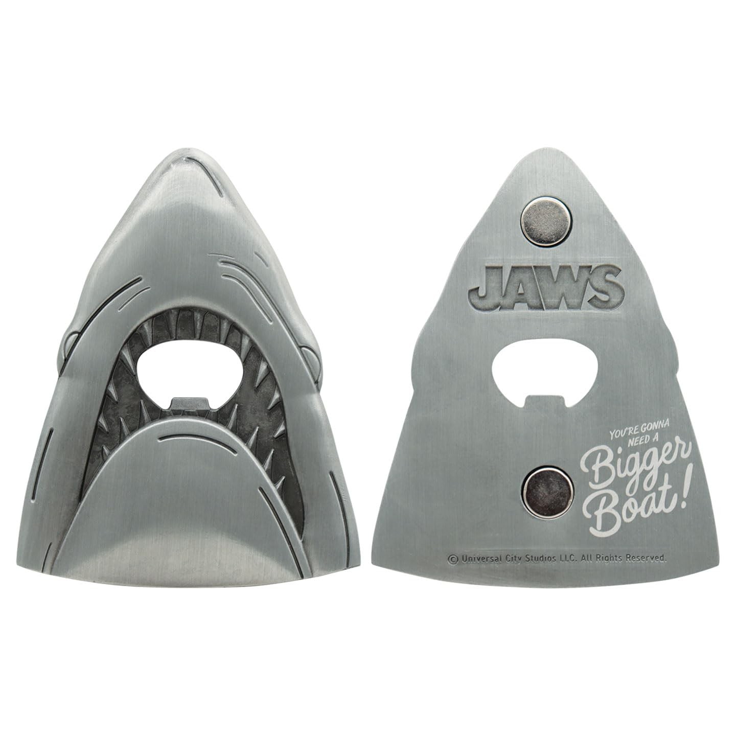 Jaws 50th Anniversary Heavy Duty Shark Novelty Bottle Opener