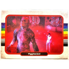 2023 Zerocool Netflix Stranger Things Season 4 Base Card #92 PIGGYBACKED
