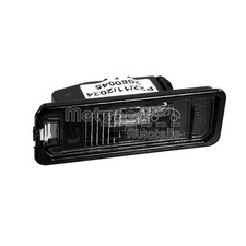 Kennzeichenleuchte rechts W5W glasklar ohne Glühlampe METZGER für u.a. VW GOLF