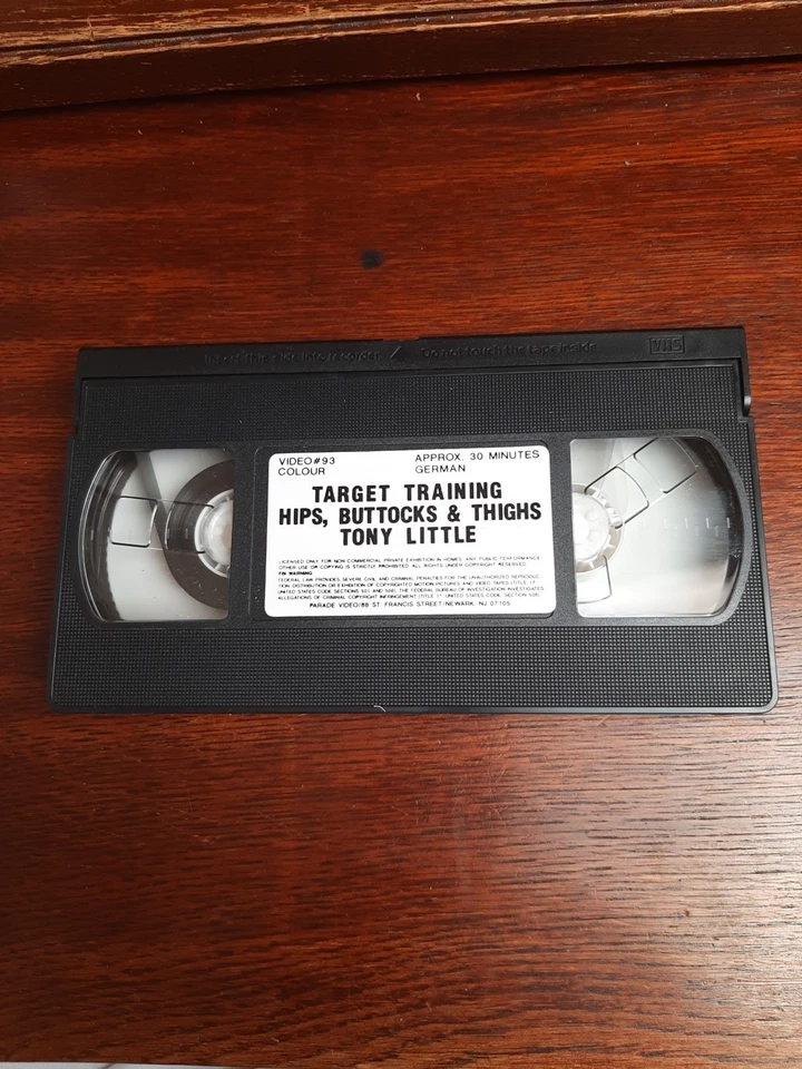 Tony Little Target Training VHS Kassette - Bild 4 von 4