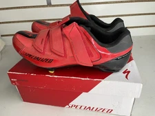 Body Geometry Specialized Cycling bicycle SHOES US Size 10.6 Red Sport NL