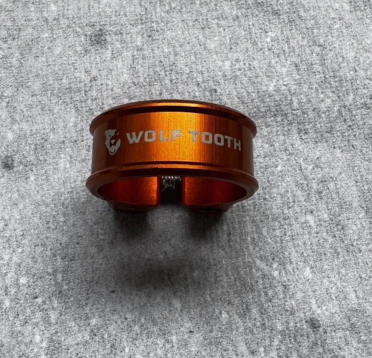Wolf Tooth seat clamp 29.8mm orange