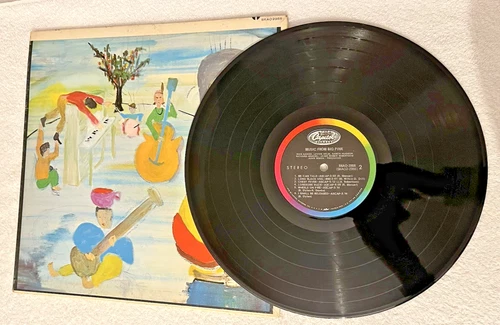 The Band Music from Big Pink First Pressing- LA Pressing Bob Dylan Painting