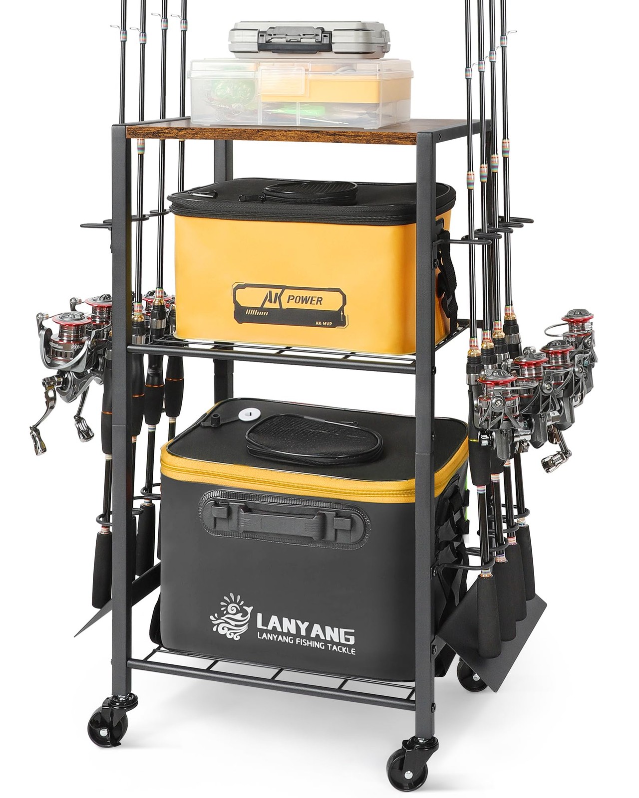 Fishing Rod Holders Fishing Gear Fishing Equipment Organizer