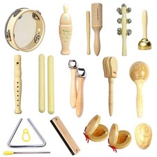 Kinder Musikinstrumente Set l Montessori Holz...