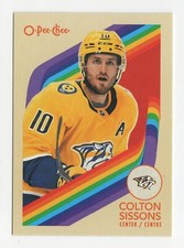 Colton Sissons 296 2023-24 O-Pee-Chee Retro Nashville Predators Card