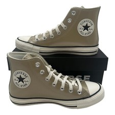 Converse Chuck Taylor All Star Metallic Shoes Women's 6.5 Light Gold Egret Black
