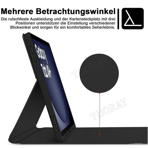 For iPad 6/7/8/9/10th Gen Air 5/4 10.9" Pro 11" Leather Smart Case Stand Cover - Picture 4 of 24