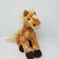 Aurora Flopsies 11" Horse Pony Plush Stuffed Animal Equestrian Sleek Soft Toy St