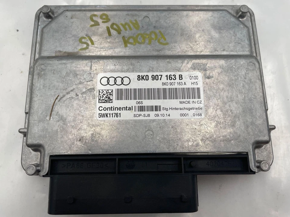 2015 AUDI S5 3.0L ADAPTIVE SUSPENSION COMPUTER CONTROL MODULE 8K0907163B 13 17 - Imagem 2 de 4