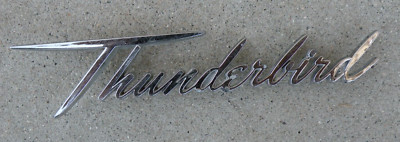 FORD THUNDERBIRD DASH SCRIPT EMBLEM 1961-1963 61-63 | eBay