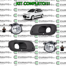 KIT FANALI FENDINEBBIA CON GRIGLIE E LAMPADE PERFIAT PANDA 312 DAL 2012 IN POI