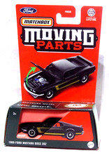 Kkar Matchbox - 2024 Moving Parts - 2654 - 1969 Ford Mustang Boss 302 - Black