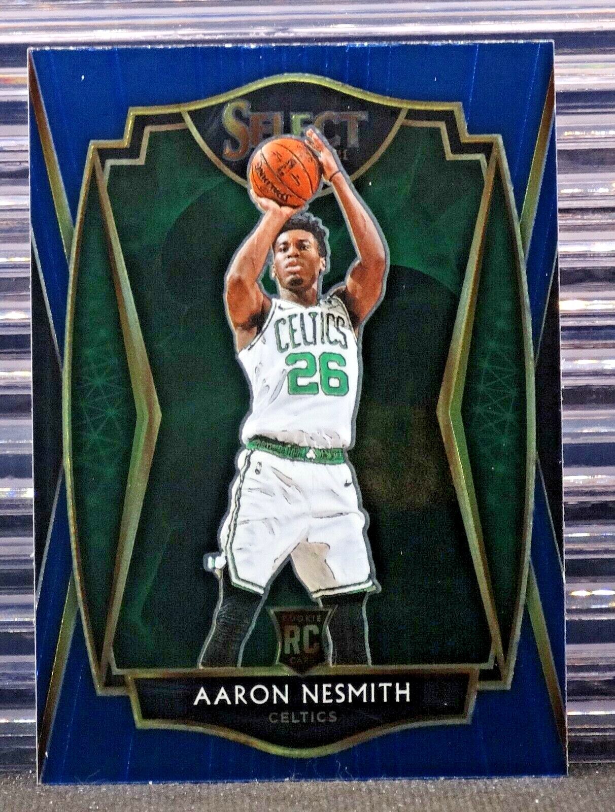 Aaron Nesmith 2020-21 Select Premier Level Retail Blue #190 RC Rookie Celtics