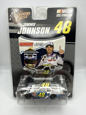 2007 Jimmie Johnson #48 JJ Foundation Fontana Winners Circle NASCAR Diecast 1:64