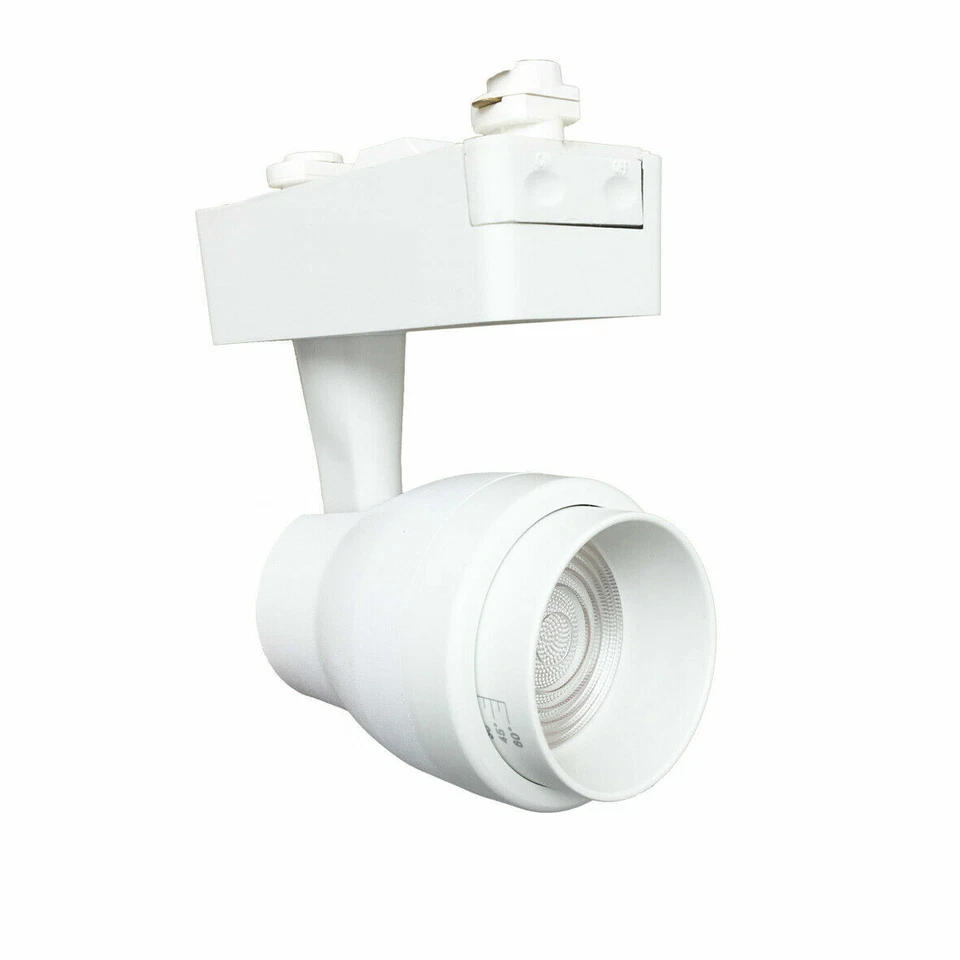 Faretto LED a binario MONOFASE 30w orientabile e cono di luce regolabile BIANCO - Immagine 2 di 4
