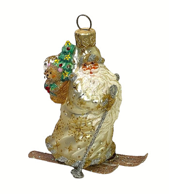 Patricia Breen Telluride Santa on Skis Pearl #2679 2006 3.5'' NM Tysons Corner R