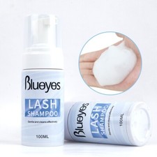 EYELASH SHAMPOO CLEANSER Oil Free Eyelash Extension Lash Foam 100ML UK