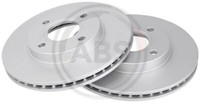 2X A.B.S. 17007 Bremsscheibe Vorne FüR Ford Mazda