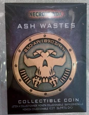 Ash Wastes Collectible Coin-Nomads-Orlock-Escher-Cawdor-Necromunda-Warhammer 40k