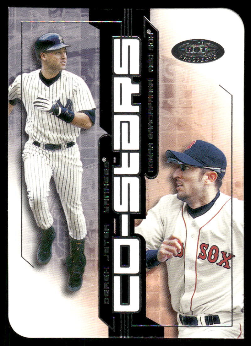 2002 Fleer Hot Prospects #2CS Derek Jeter / Nomar Garciaparra Co-Stars