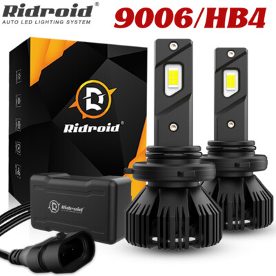 2x 9006 LED Headlight Bulbs Kit Low Beam White 24000LM Super Bright 6500K CANbus