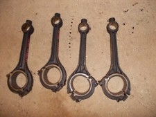 4) Farmall 300 Ih Tractor Engine Motor Piston Rod Rods W/ Caps 43785dd