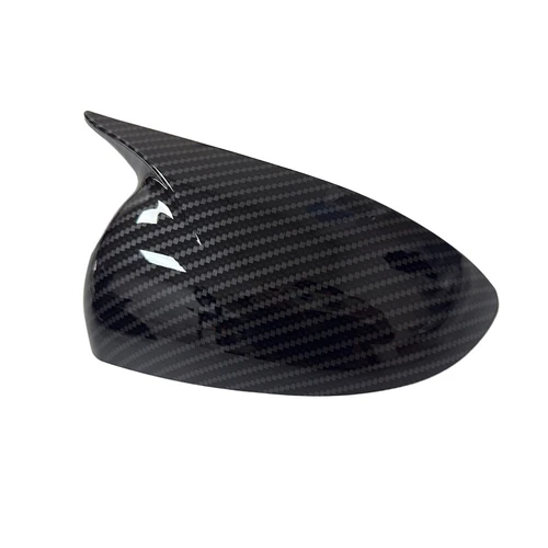 For Chevrolet Aveo/Sonic 2011-2014 Black/Carbon Add-on Side Mirror Cover Cap ABS - Foto 12 di 17